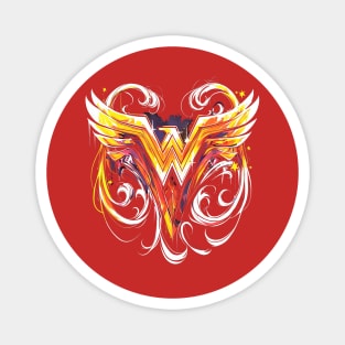 wonder woman logo Magnet